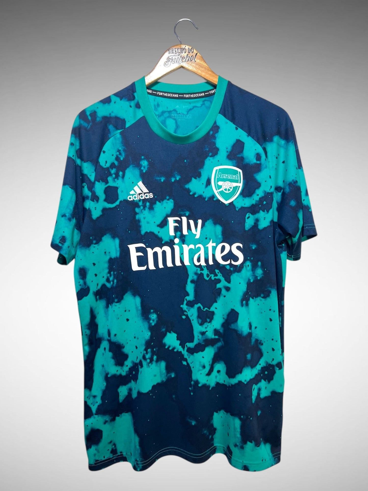 Arsenal 2019 Camisa Pré-Jogo Tam G.