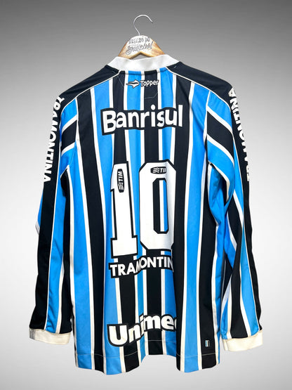 Grêmio 2013 Primeira Camisa Tam M N 10 Mangas Longas.