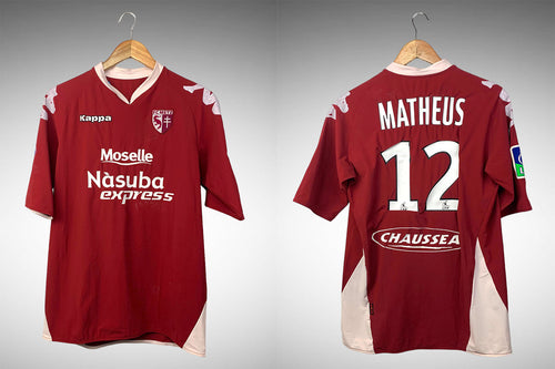 Metz 2007 Primeira Camisa Tam Gg N# 12 Matheus.