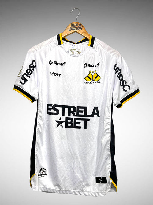 Criciúma 2024 Segunda Camisa Tam M Nº26 Léo Gonçalves.