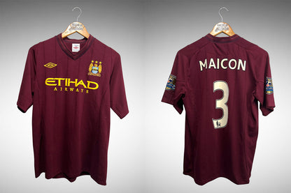 Manchester City 2012 Segunda Camisa Tam M N 3 Maicon.