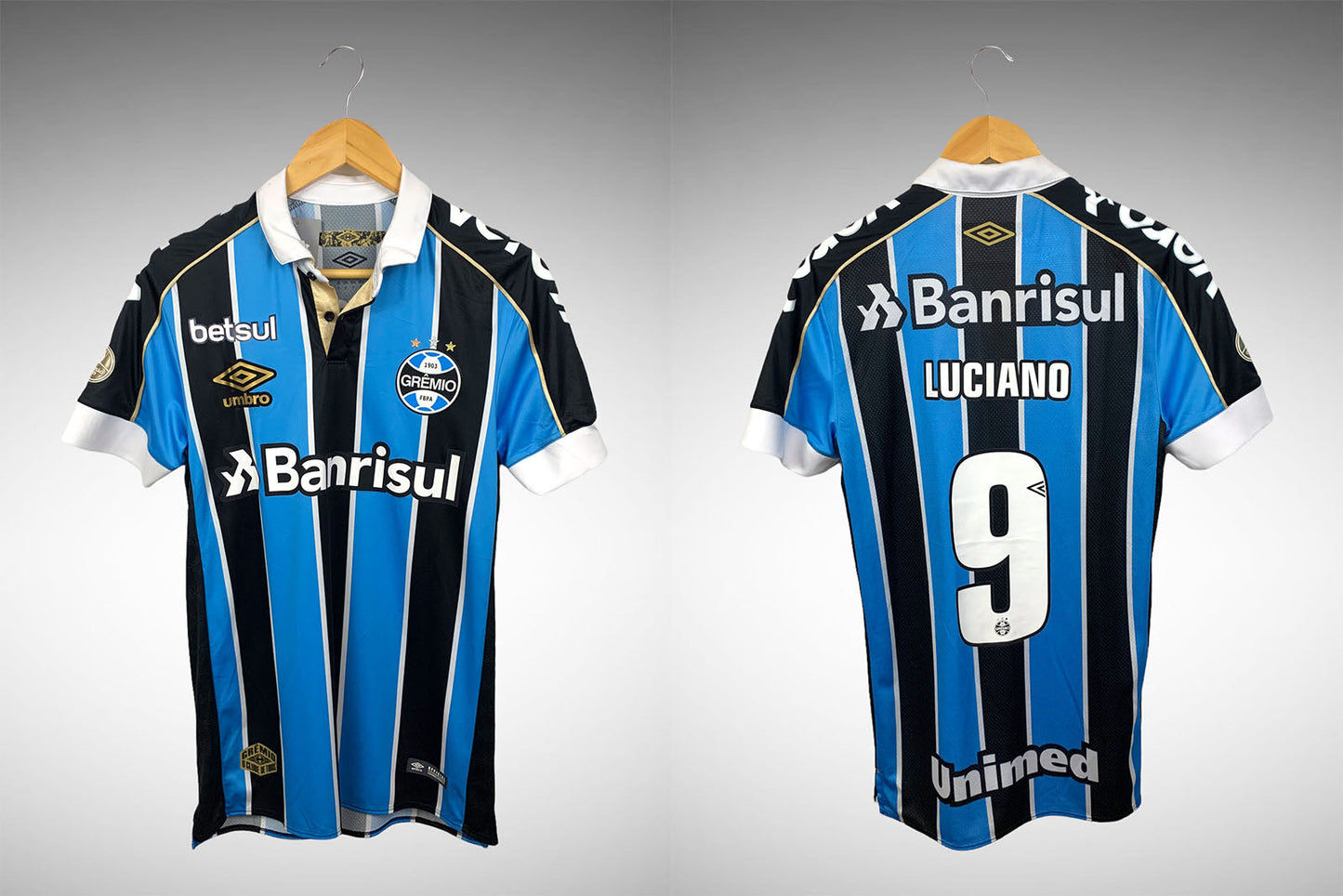 Grêmio Gauchão 2020 Primeira Camisa Tam P N# 9 Luciano.