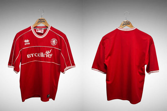 Middlesbrough 2001 Primeira Camisa Tam P.