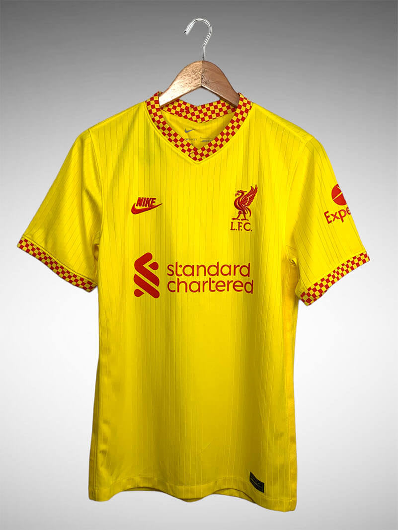 Liverpool 2021 Terceira Camisa Tam P