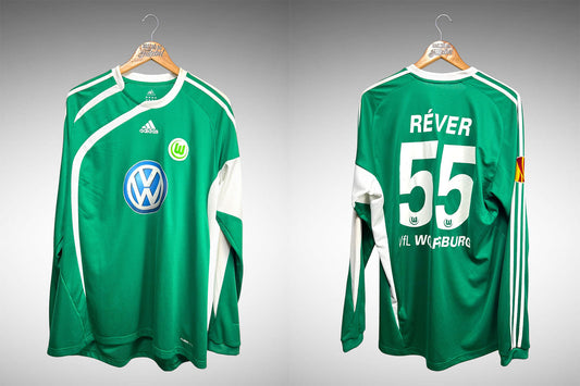 Wolfsburg 2009 Primeira Camisa Tam GG Nº 55 Réver Mangas Longas.