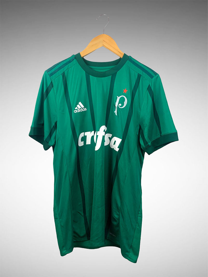 Palmeiras 2017 Primeira Camisa Tam G N# 15 M. Bastos.