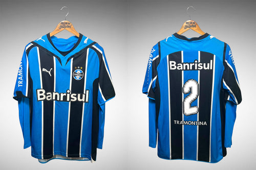 Grêmio 2009 Primeira Camisa Tam M Nº2 Manga Longa.