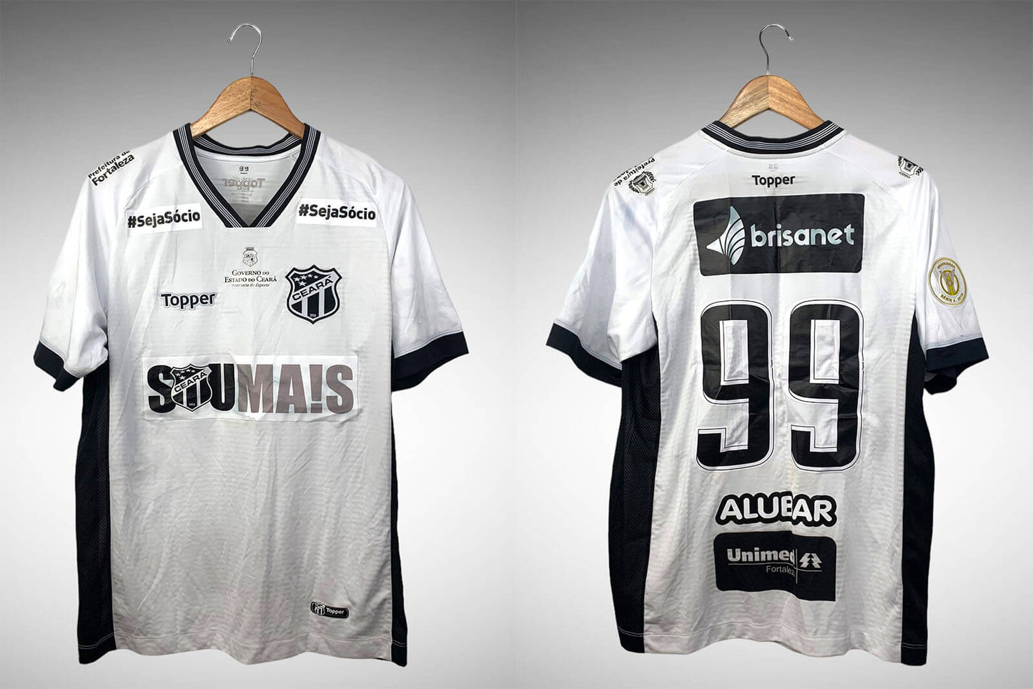 Ceará 2018 Segunda Camisa Tam M Nº99.