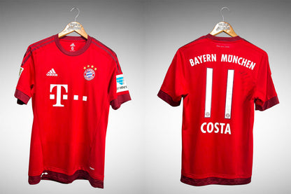 Bayern de Munique 2015 Primeira Camisa Tam P Nº 11 Costa.