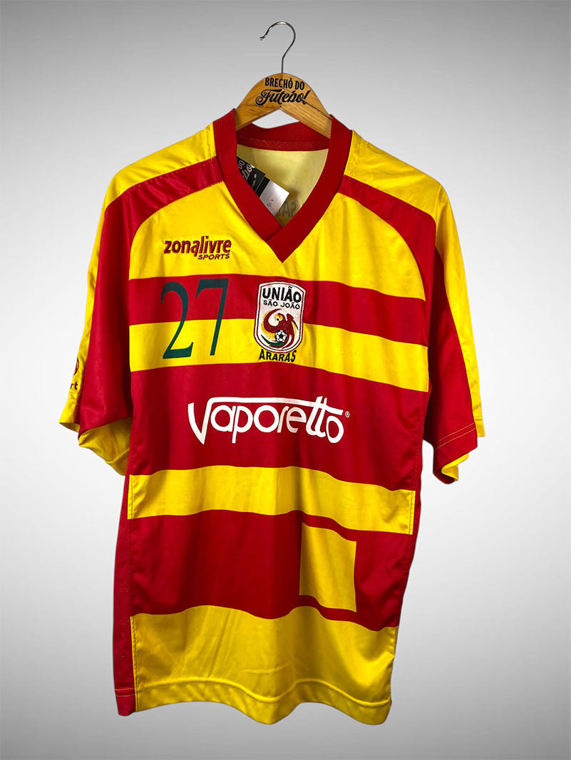 União São João de Araras 2001 Terceira Camisa Tam GG N 27.