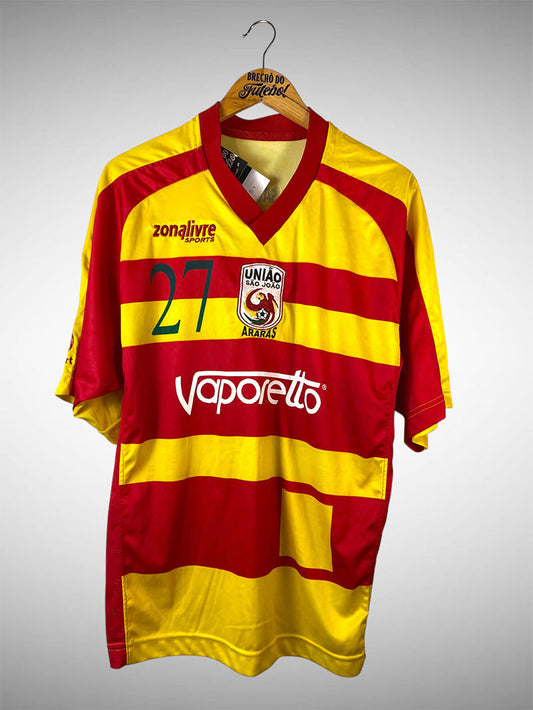 União São João de Araras 2001 Terceira Camisa Tam GG N 27.