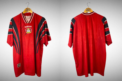 Bayer Leverkusen 1996 Primeira Camisa Tam Gg.