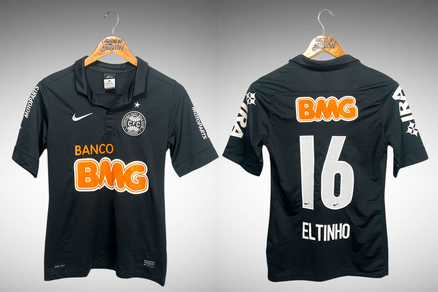 Coritiba 2012 Segunda Camisa Tam P Nº16 Eltinho.