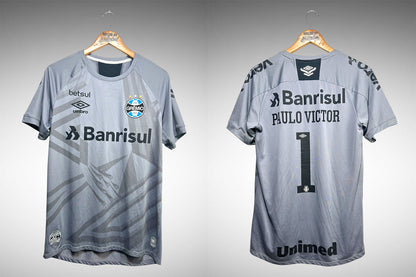 Grêmio 2020 Camisa de Goleiro Tam M Nº1 Paulo Victor.