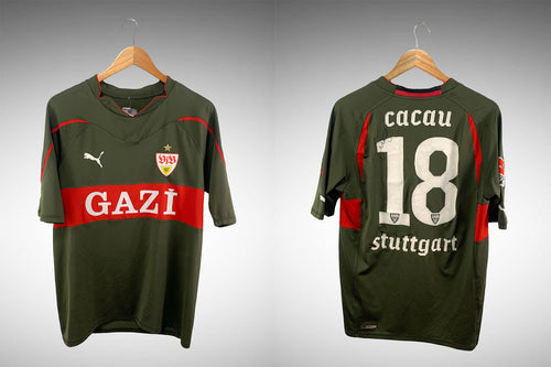 Stuttgart 2010 Segunda Camisa Tam Gg N# 18 Cacau.