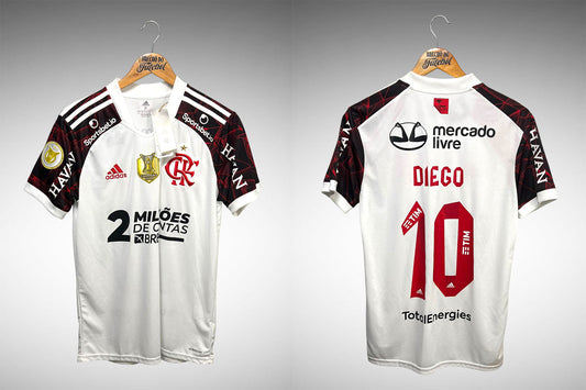 Flamengo 2021 Segunda Camisa Tam P Nº10 Diego.