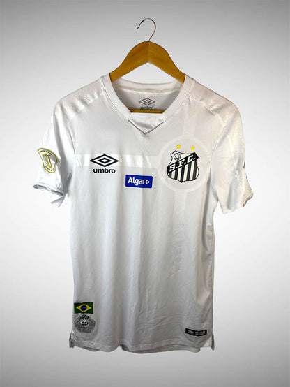Santos 2019 Primeira Camisa Tam P Nº 27 Sasha.
