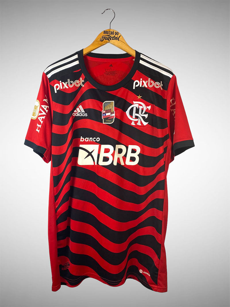 Flamengo 2022 Terceira Camisa Tam G N# 32 Vidal.