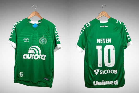 Chapecoense 2018 Primeira Camisa Tam M Nº10 Nenem.