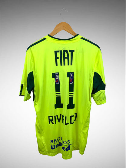 Palmeiras 2010 Segunda Camisa Tam G N# 11 Rivaldo.