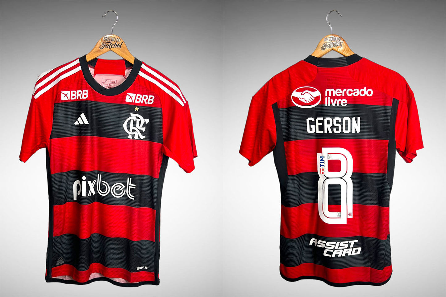 Flamengo 2023 Primeira Camisa Tam P N# 8 Gerson.