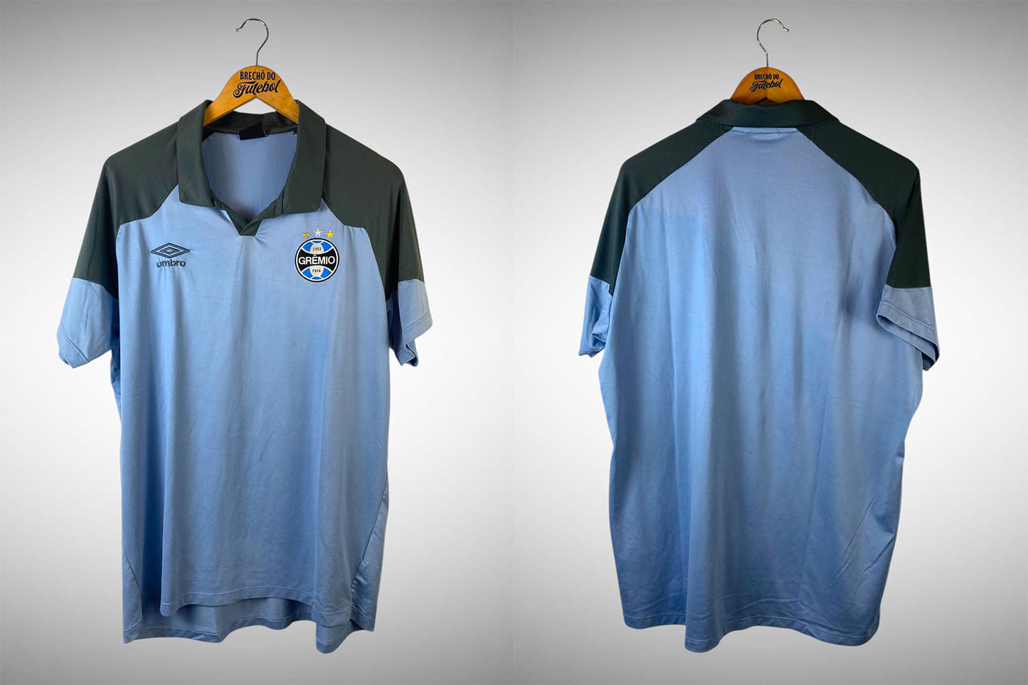Grêmio 2023 Camisa de Viagem Tam Gg.