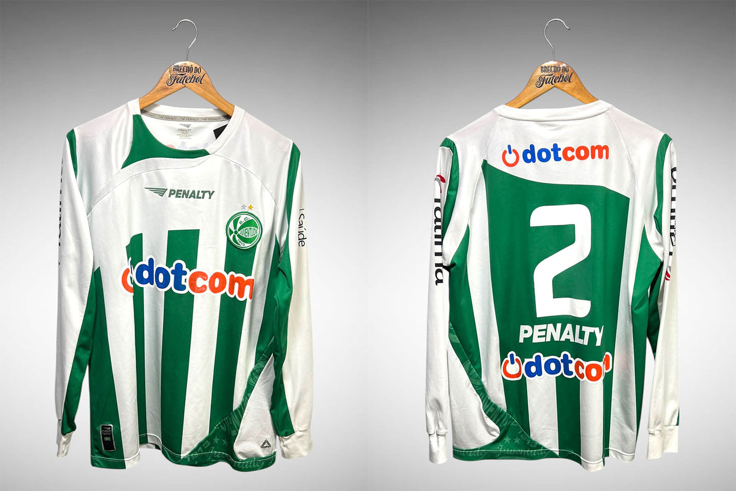 Juventude 2009 Primeira Camisa Tam G Nº2 Manga Longa.