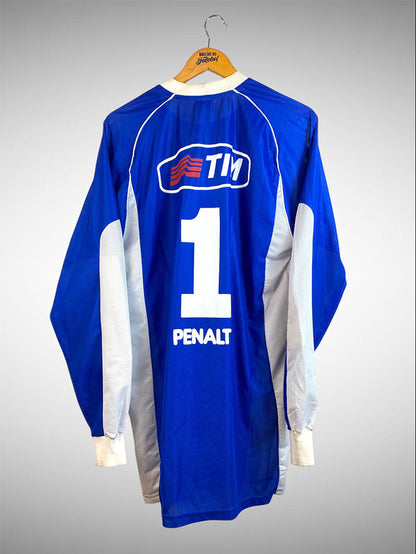 Coritiba 2000 Camisa de Goleiro Tam G Nº 1 Mangas Longas.