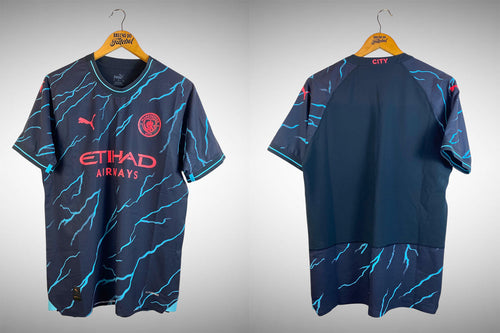 Manchester City 2023 Terceira Camisa Tam M.
