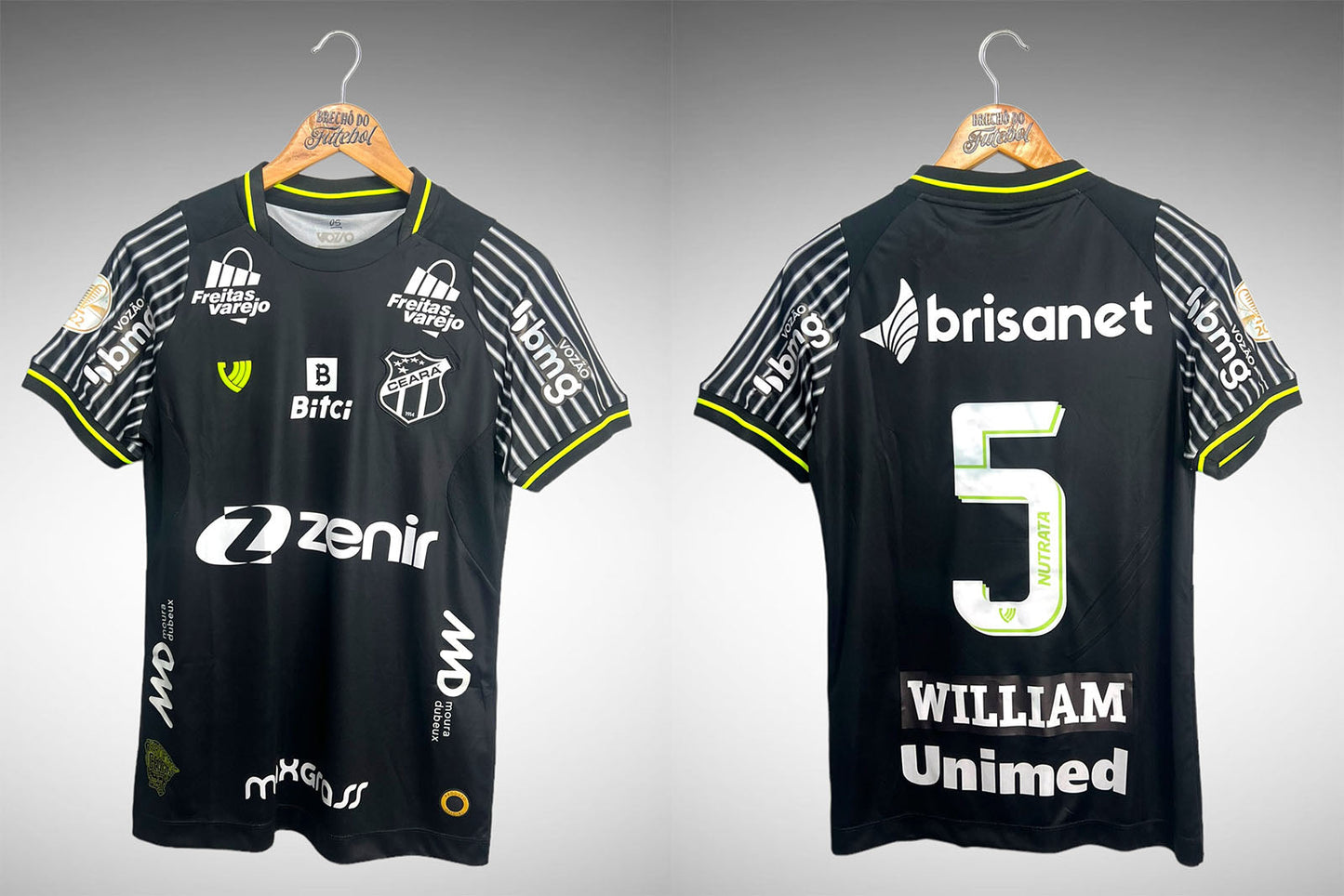 Ceará 2022 Terceira Camisa Tam P N# 5 William.