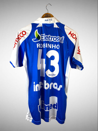 Avaí 2011 Primeira Camisa Tam M N 43 Robinho.