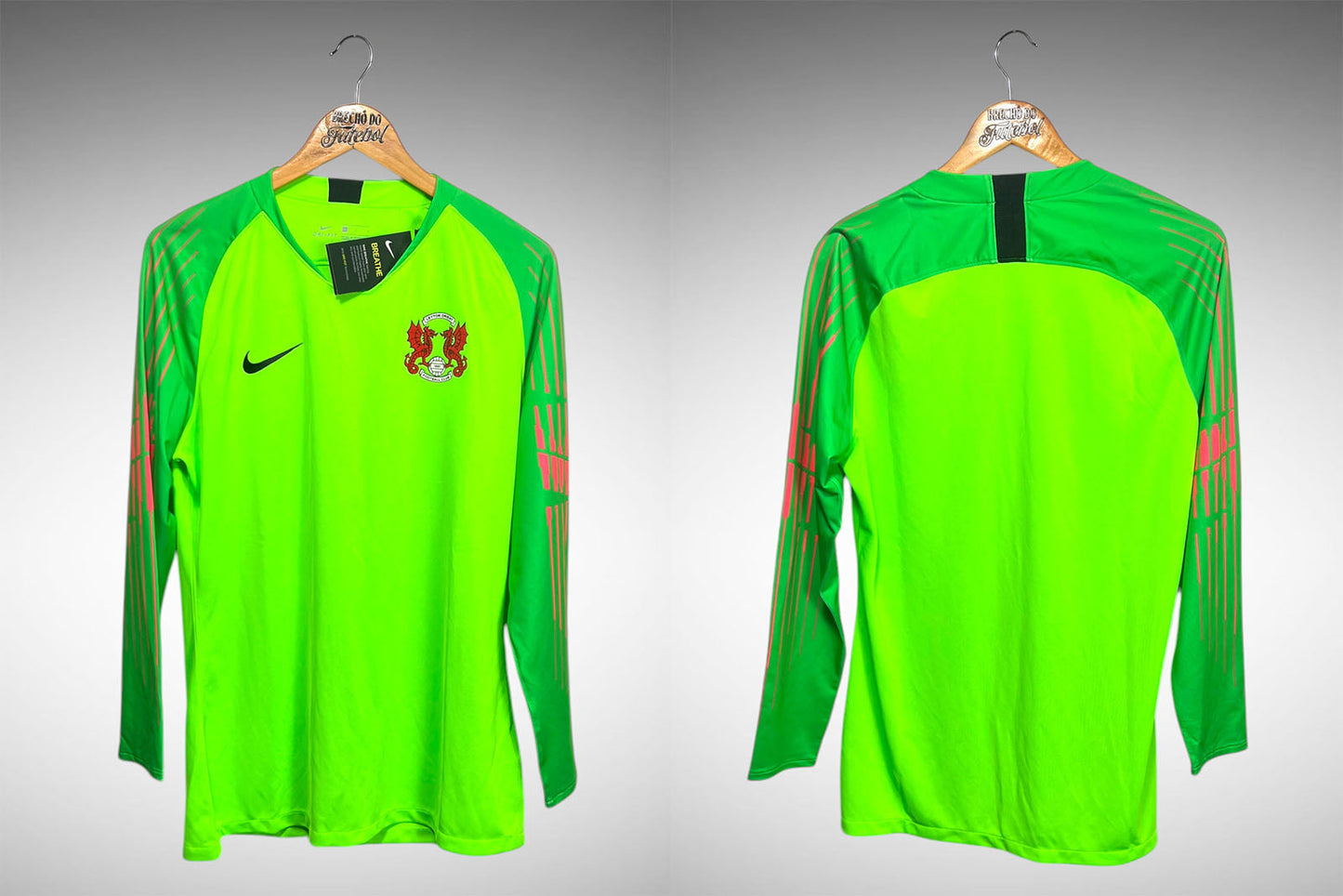 Leyton Orient 2018 Camisa Goleiro Tam G.