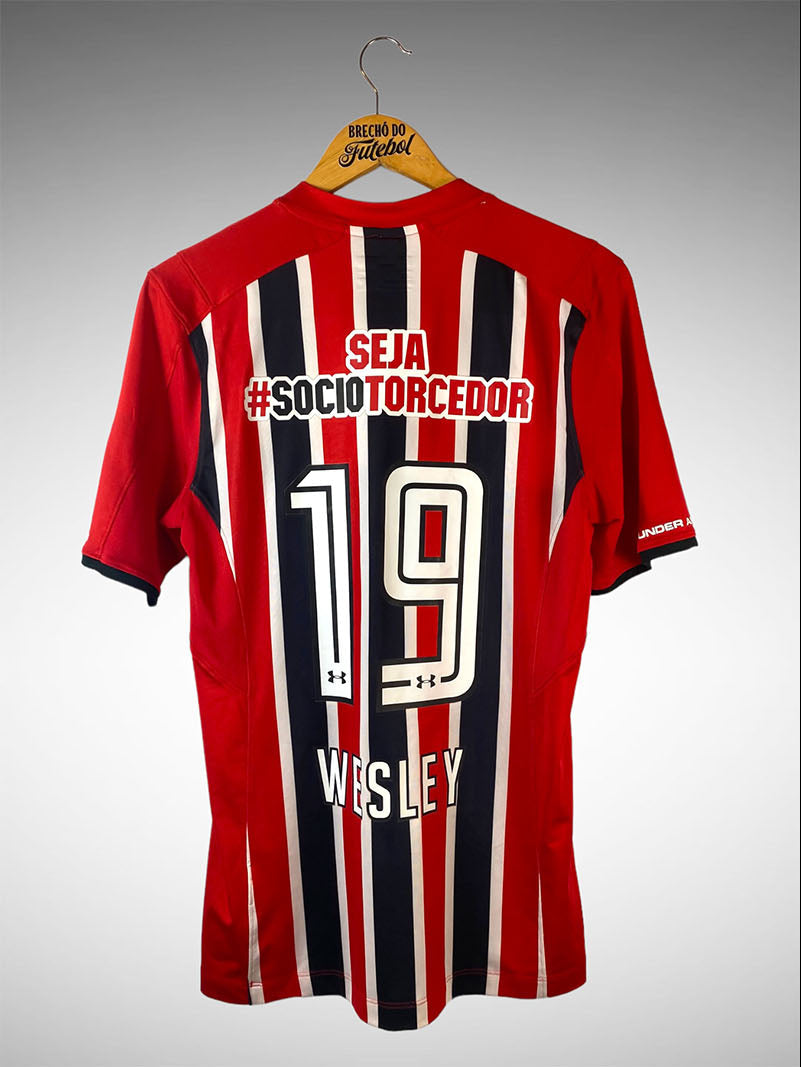 São Paulo 2016 Segunda Camisa Tam M N# 19 Wesley.