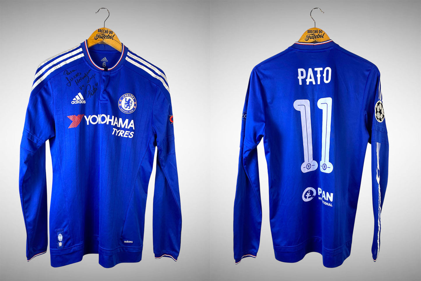 Chelsea 2015 Primeira Camisa Tam P N# 11 Pato.