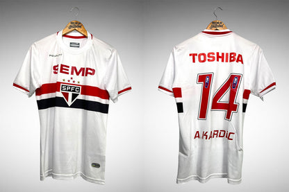 São Paulo 2014 Primeira Camisa Tam G Nº14 A. Kardec.