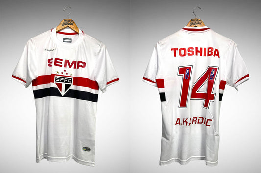 São Paulo 2014 Primeira Camisa Tam G Nº14 A. Kardec.