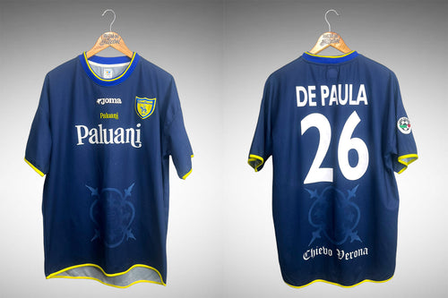 Chievo Verona 2002 Terceira Camisa Tam GG Nº26 De Paula.