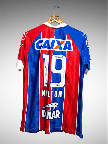 Bahia 2018 Segunda Camisa Tam M Nº 19 Nilton.