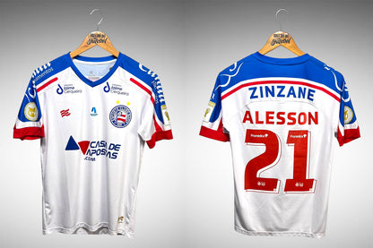 Bahia 2021 Primeira Camisa Tam P Nº21 Alesson.