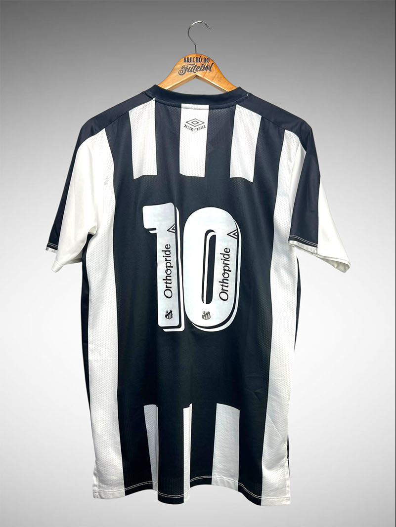 Santos 2019 Segunda Camisa Tam M Nº 10.