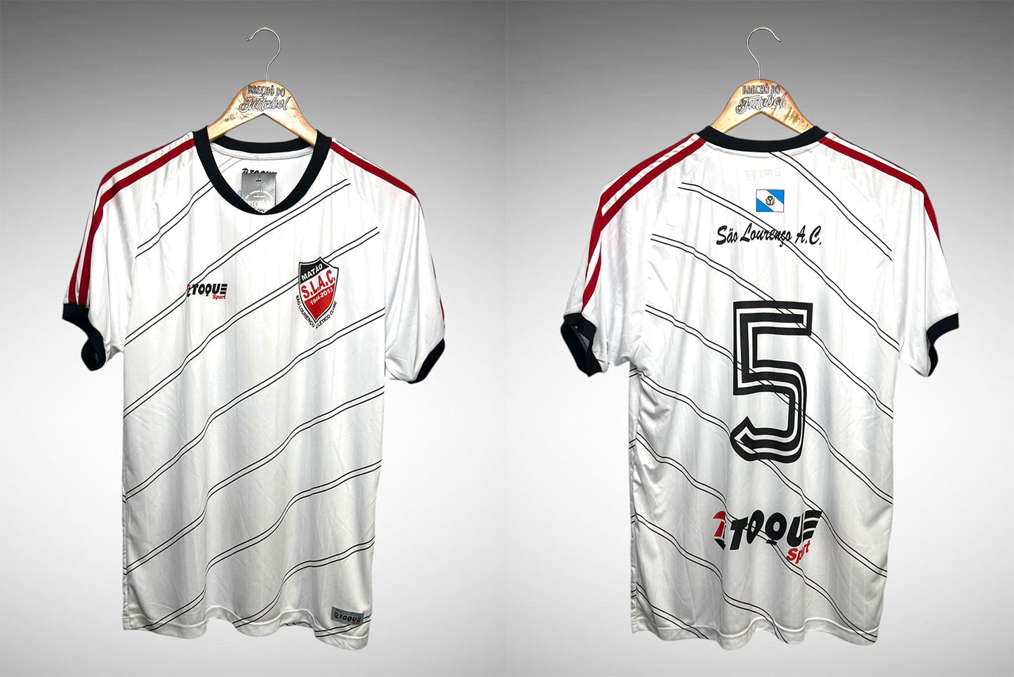 São Lourenço A.C. Segunda Camisa Tam M Nº5.