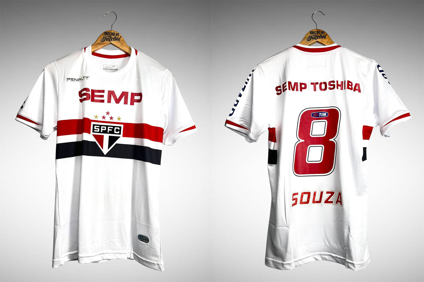 São Paulo 2014 Primeira Camisa Tam G Nº 8 Souza.