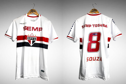 São Paulo 2014 Primeira Camisa Tam G Nº 8 Souza.