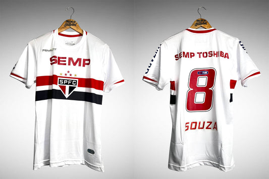 São Paulo 2014 Primeira Camisa Tam G Nº 8 Souza.