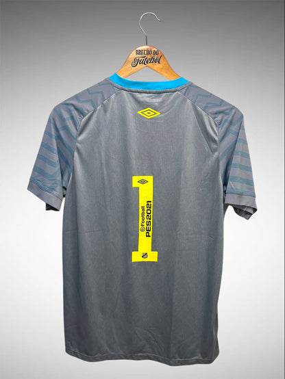 Santos 2021 Camisa de Goleiro Tam M Nº1