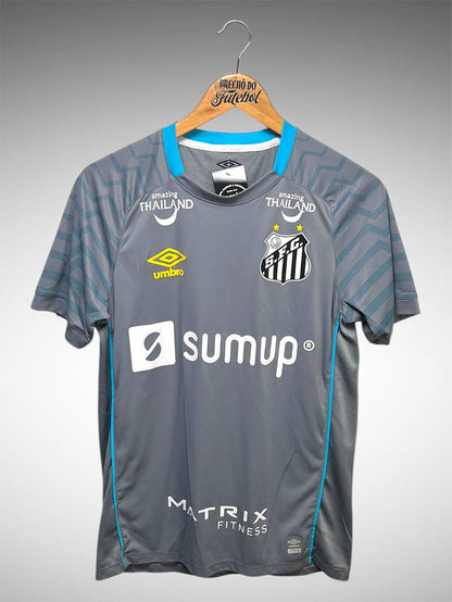 Santos 2021 Camisa de Goleiro Tam M Nº1