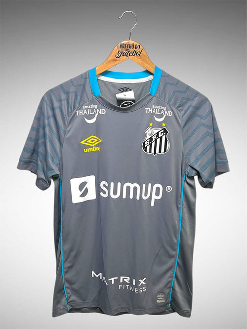 Santos 2021 Camisa de Goleiro Tam M Nº1