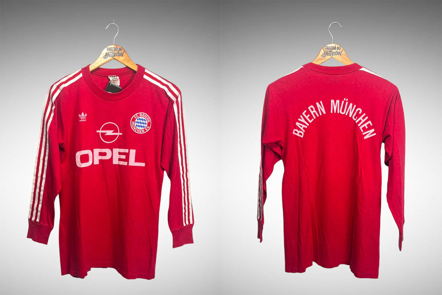 Bayer Munique 1990 Primeira Camisa Tam M Manga Longa.