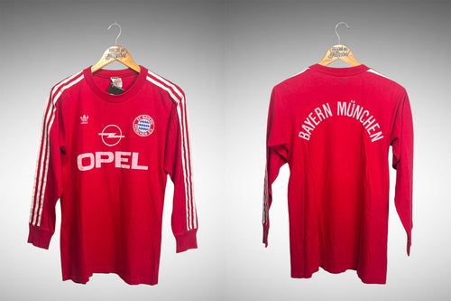 Bayer Munique 1990 Primeira Camisa Tam M Manga Longa.
