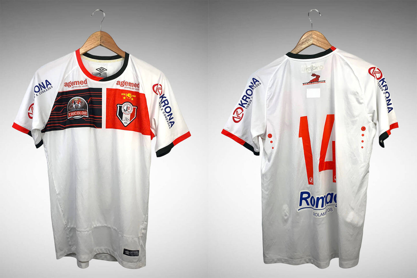 Joinville 2016 Segunda Camisa Tam M N°14.